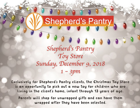 Shepherd's Pantry - Events - Toy Store