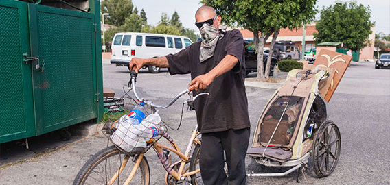 Irwindale Homeless Food Distribution