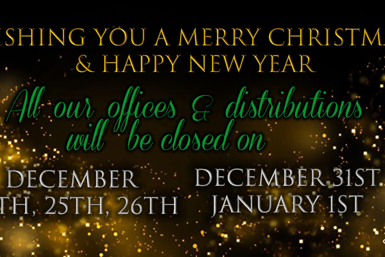 Merry Christmas & A Happy New Year